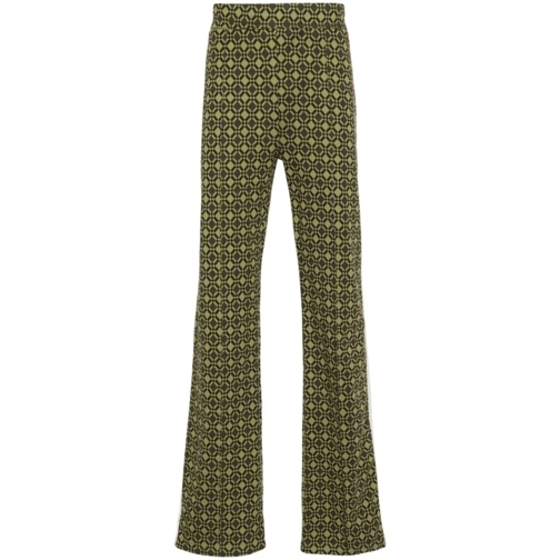 Wales Bonner  Textured Trousers Green