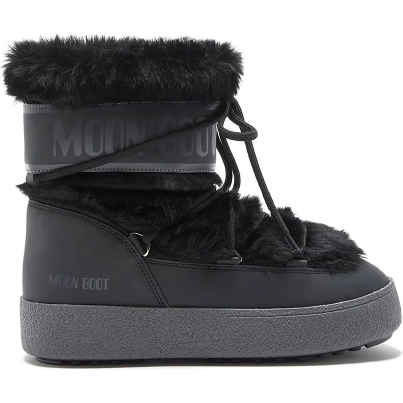 Moonboot Laarzen Ltrack Faux Fur Wp Boots schwarz