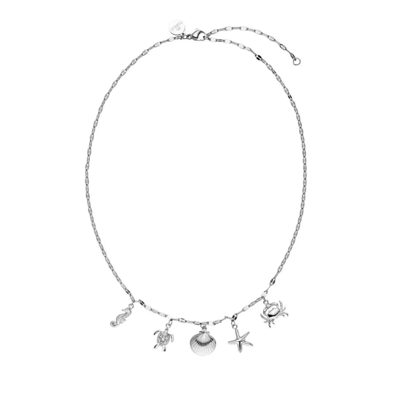 Purelei Mittellange Halskette Kette Underwater World silber