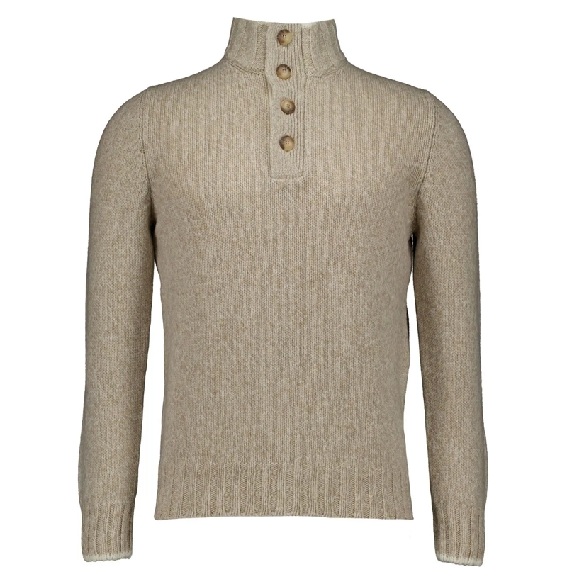 Gran Sasso Gilet Gran Sasso Trui Truien Beige 10102/25704 beige