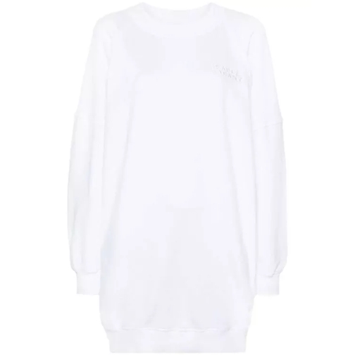 Isabel Marant Tenery Organic Cotton Sweatshirt Dress White 
