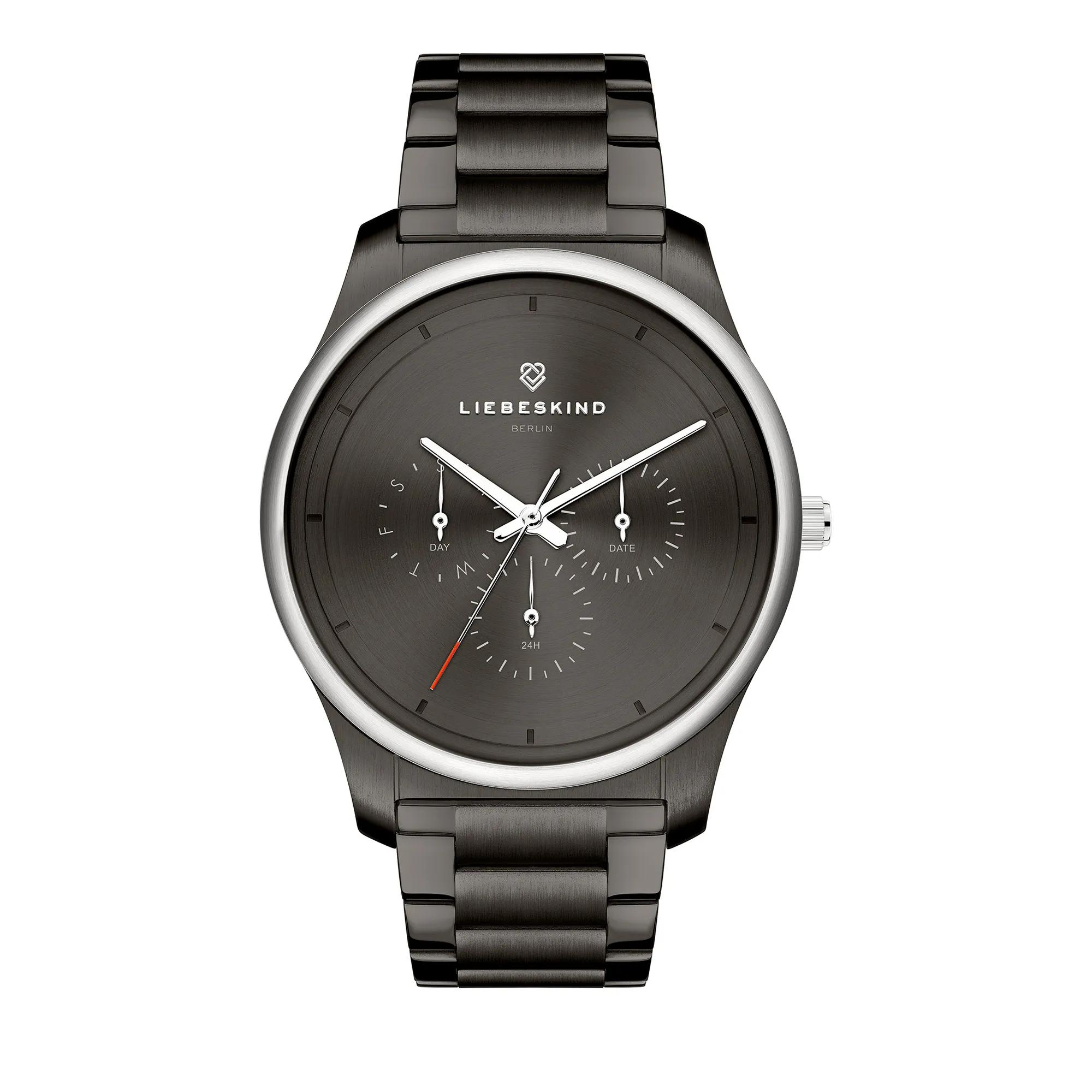 Liebeskind Berlin Uhren - Edelstahl Armbanduhr - Gr. unisize - in Grau - für Damen und Herren