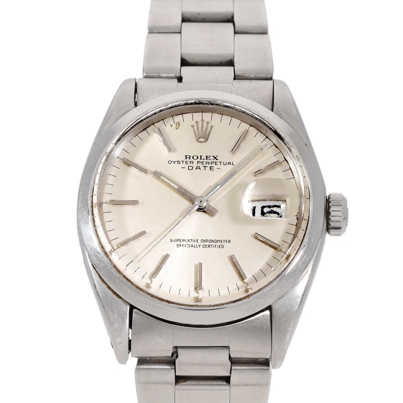 Rolex Automatisch Horloge Oyster Perpetual Silber