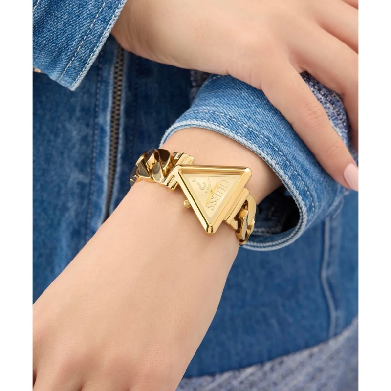 Guess Quarzuhr Quarz-Analoguhr Fame gold(Image 6)