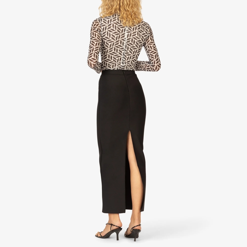 Kraimod Bleistiftrock Abendrock schwarz(Image 4)