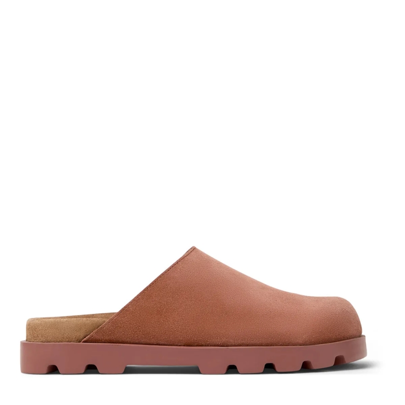 Camper Sandalen Mules Brutus mittel-rot