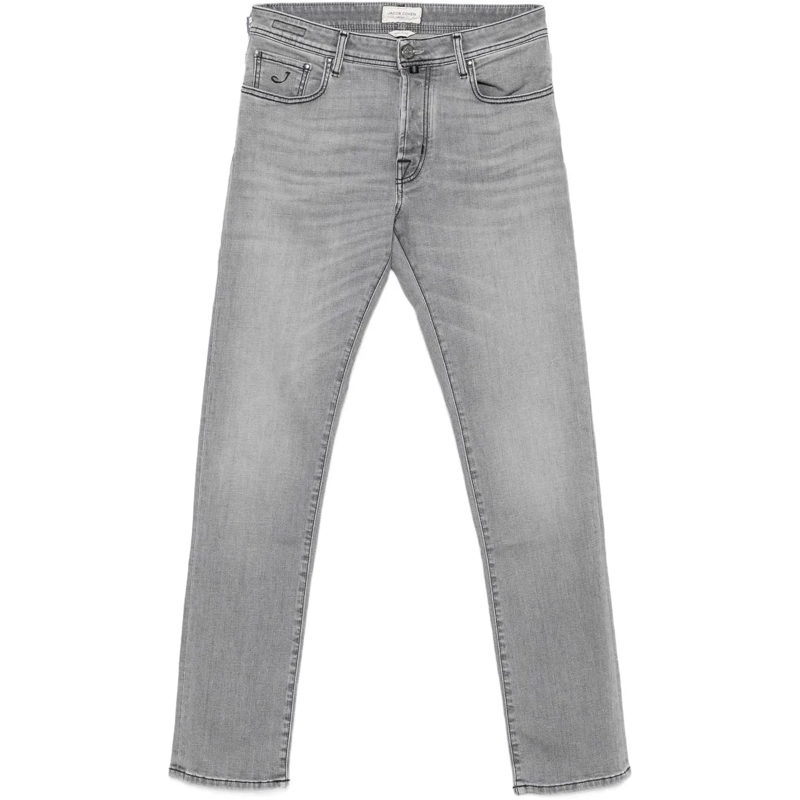 Jacob Cohen Jeans mit geradem Bein Jeans Bard mid grey grau