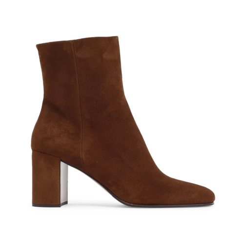 Prada Suede Lamb Leather Boots Brown Stövlar