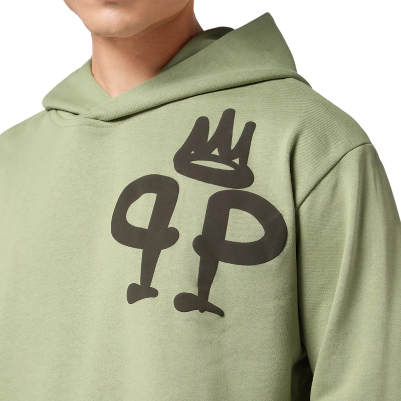 Philipp Plein Top Hoodie King Plein grün(Image 2)