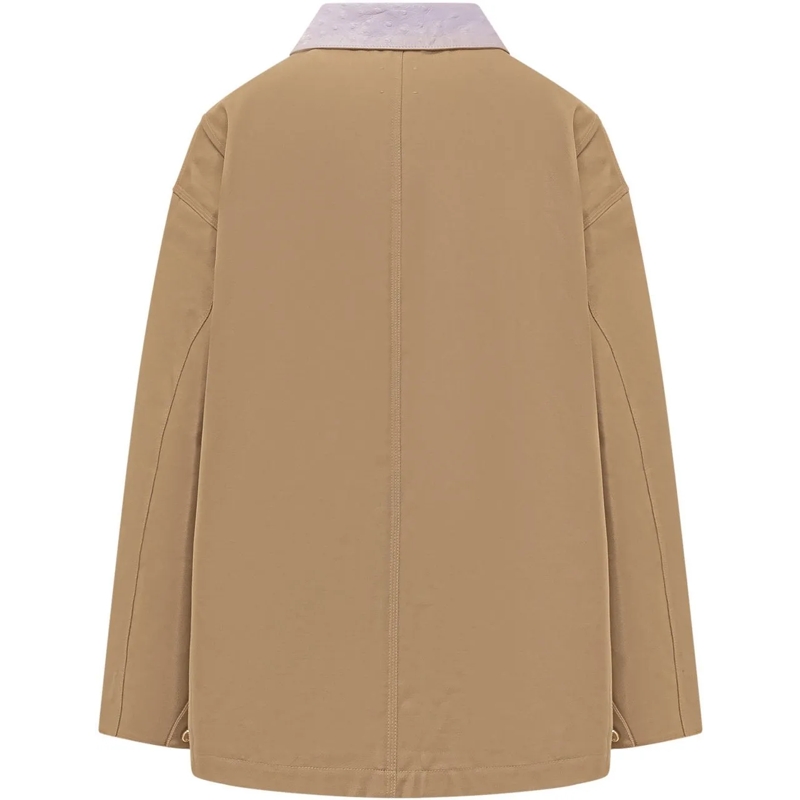 Casablanca Veste de transition Giacca con Colletto e Tasche Frontali beige(Image 2)