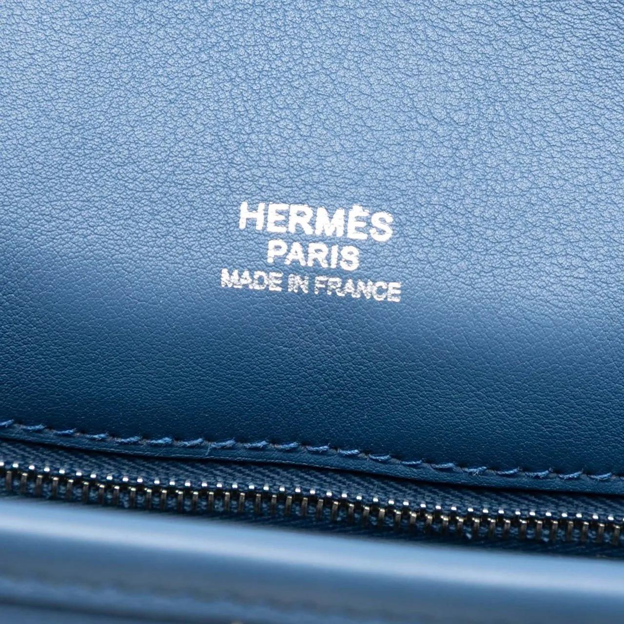 Thumbnail - Hermès Hobo Bags - Swift Berline 28 - Gr. unisize - in Blau - für Damen