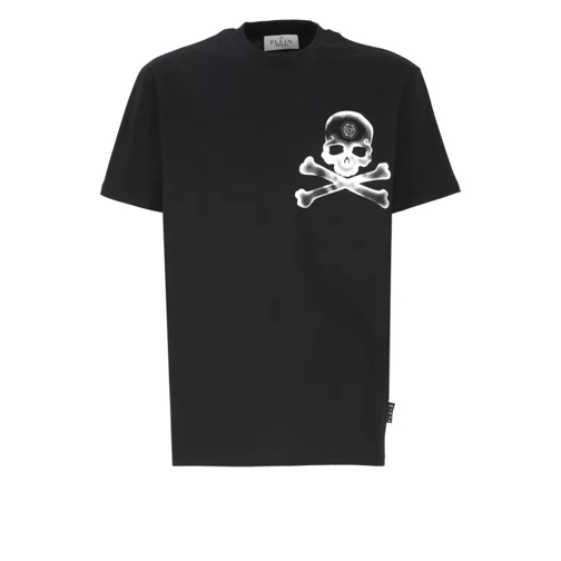 Philipp Plein Round Neck Ss Gothic Plein T-Shirt Black 