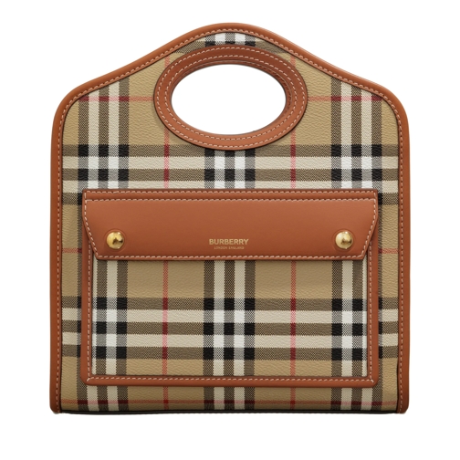 Burberry Sac à bandoulière Pocket Bag Briar Brown / Black