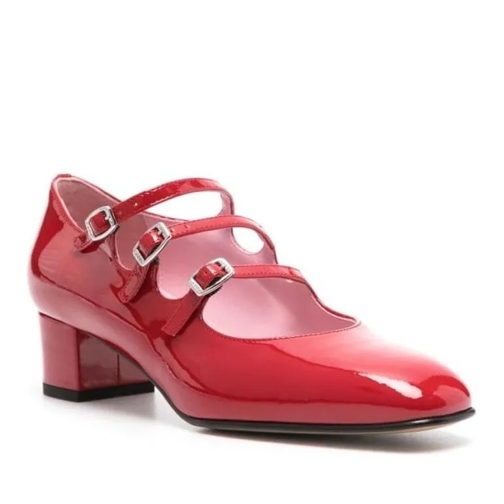 Carel Paris Ruby Red Leather Shoes Red Sandale