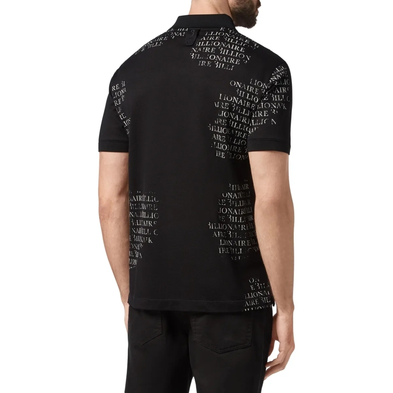 BILLIONAIRE Top Poloshirt weiss(Image 2)