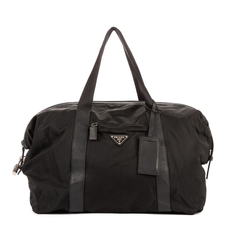 Prada Crossbody Bag Weekender schwarz