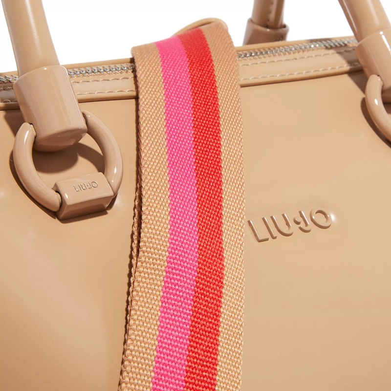 LIU JO Bowling Bag M Satchel  Cammello(Image 5)