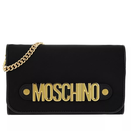 Moschino Logo Crossbody Bag__ Nero Crossbody Bag