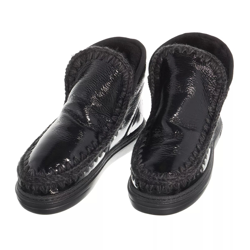 Mou Winterboots Eskimo Sneaker Bold Patent Black(Image 4)