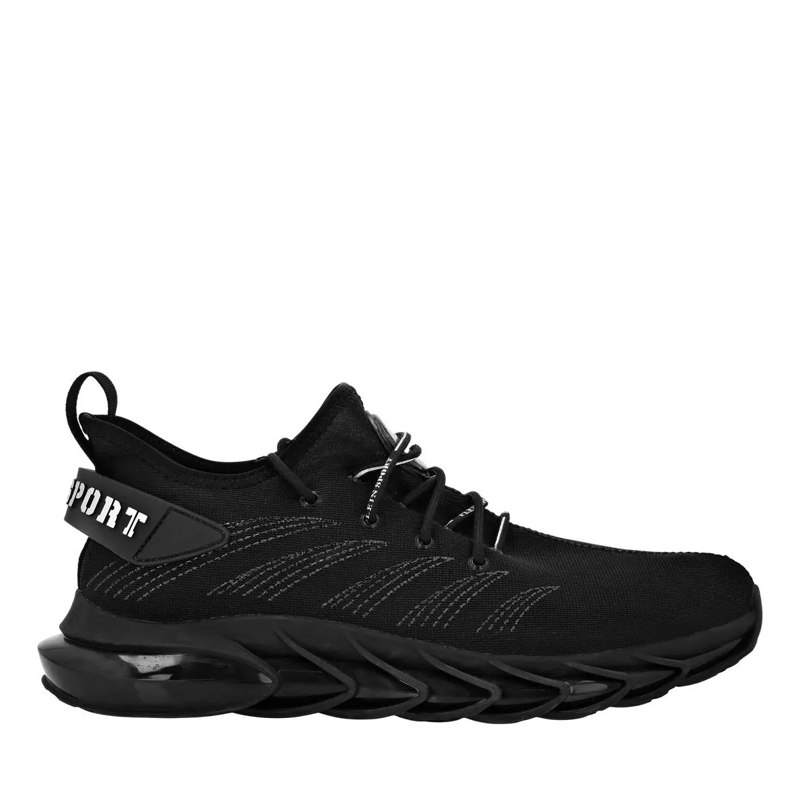 Plein Sport Low-Top-Sneaker Runner Sneaker schwarz