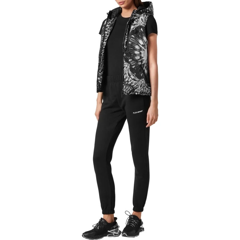 Plein Sport Weste Weste Optical Flower schwarz(Image 4)