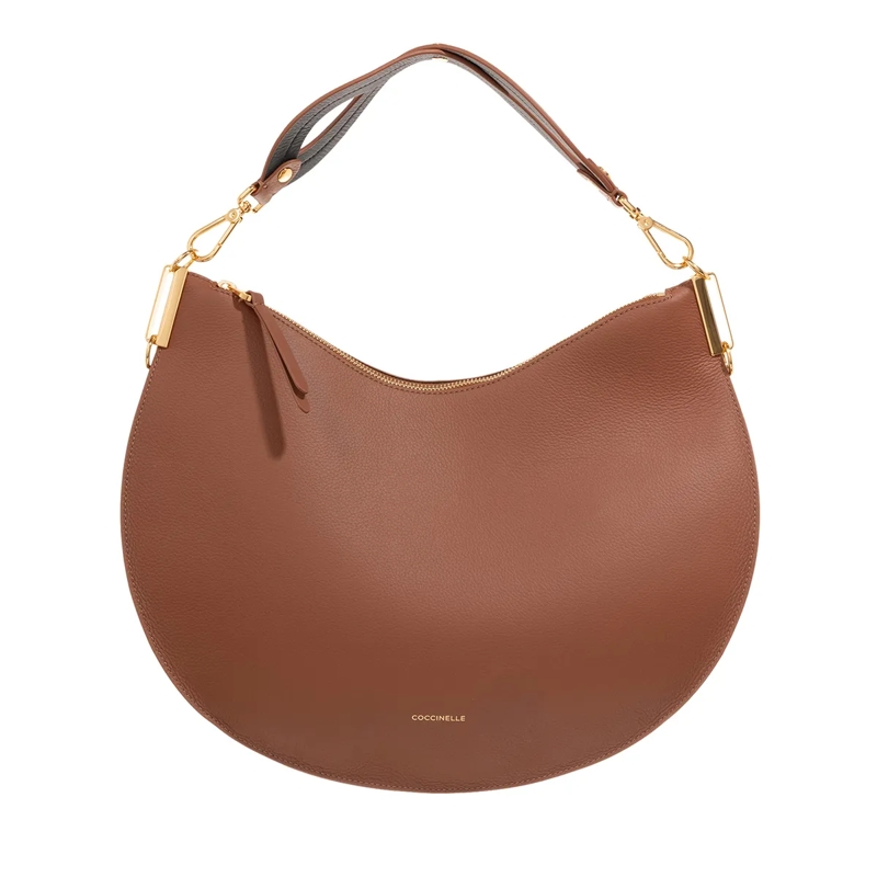Coccinelle Hobo Bag Coccinelle Sunup Cognac/Noir
