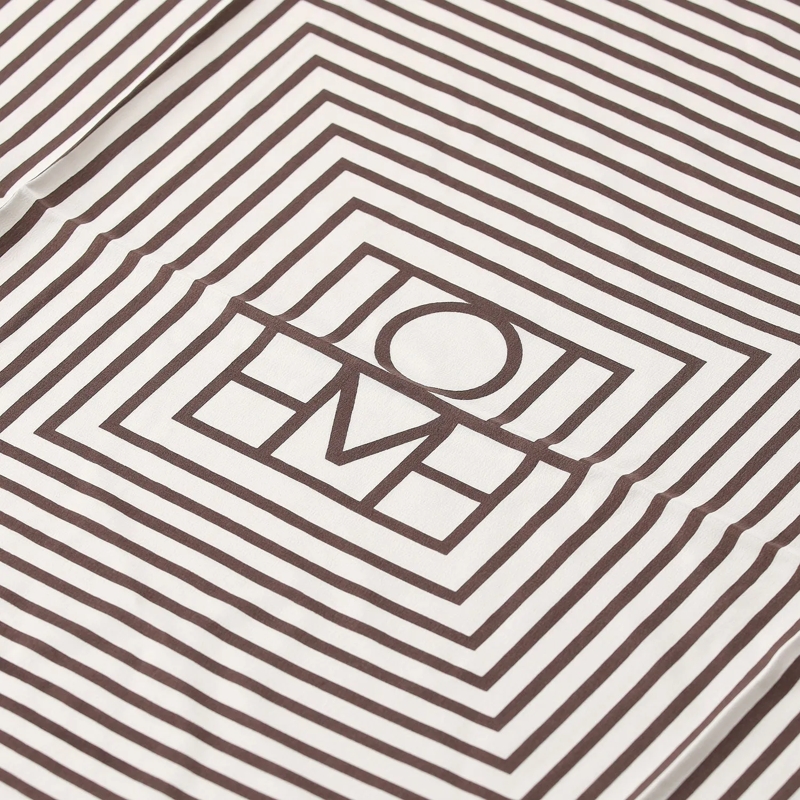 TOTEME Foulard Tuch aus Seide weiß(Image 3)
