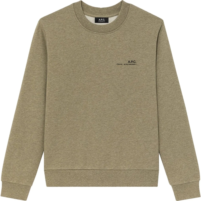 A.P.C.  sweater kaki grün