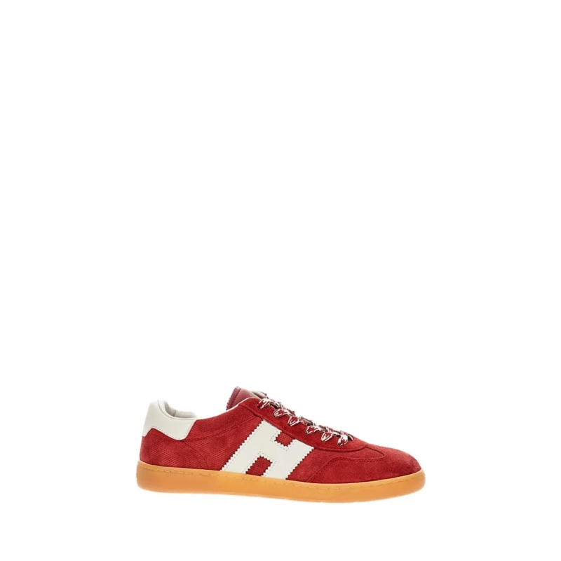 Hogan Lage-top sneaker Hogan Cool Lace-Up Sneakers Red