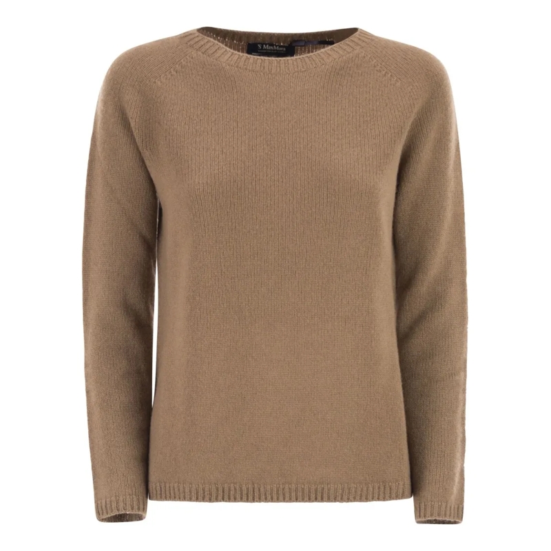 Max Mara Trui Georg - Comfortable Jumper In Wool And Cashmere Neutrals