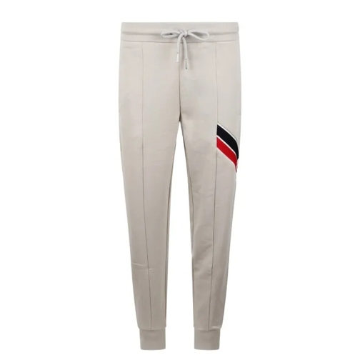 Moncler Tricolour Trim Sweatpants Grey 