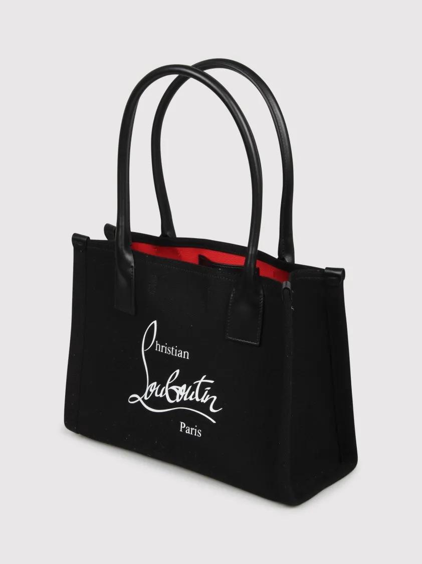 Christian Louboutin Totes & shoppers Nastroloubi Canvas Tote in zwart