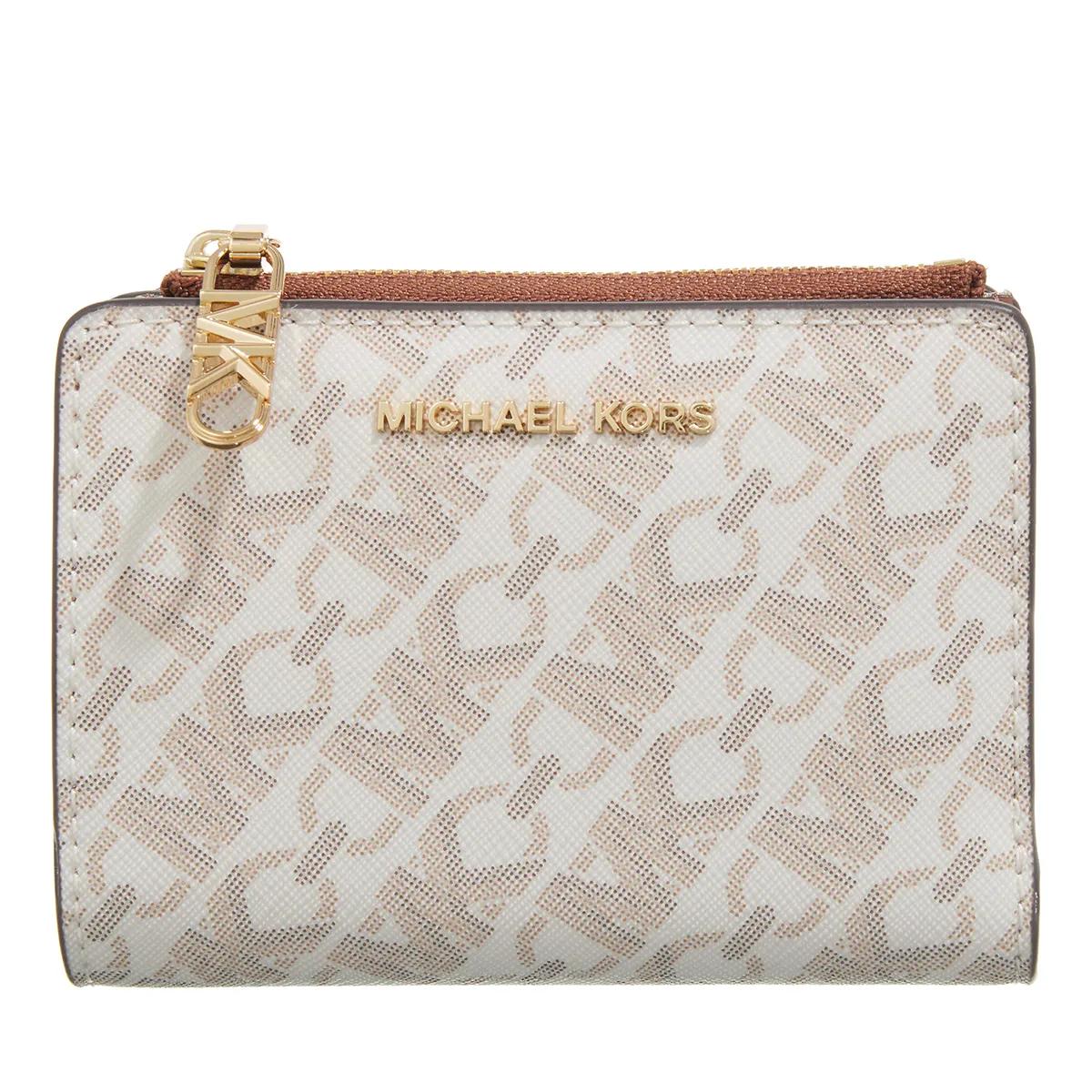 Michael Kors Portemonnaie - Empire Medium Snap Coin Billfold - Gr. unisize - in Beige - für Damen