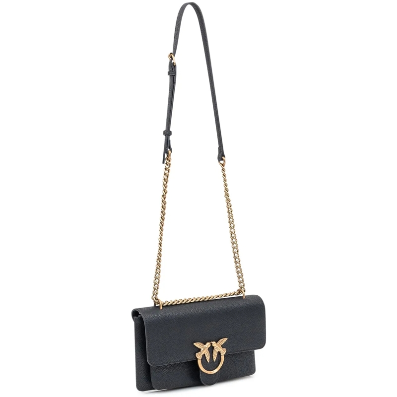 Pinko Schultertasche Borsa Love One Soft Mini schwarz(Image 2)