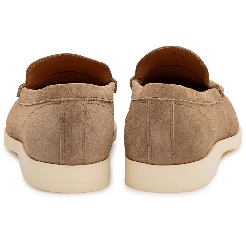 Tod's Loafer Mocassino in Pelle Scamosciata taupe(Image 3)