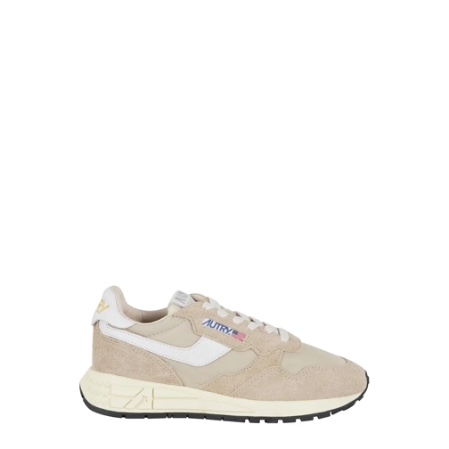 Autry International Low-Top Sneaker Reelwind Beige Nylon Neutrals