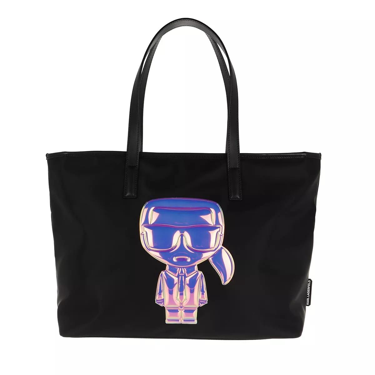 Karl Lagerfeld Tote - K/Ikonik Balloon Karl Tote - Gr. unisize - in Schwarz - für Damen