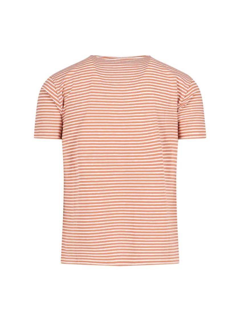 Valentino Garavani Chez' Striped T-Shirt – Orange Orange | T