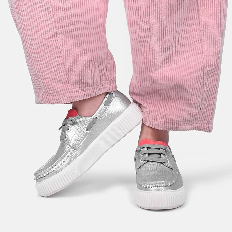 Crickit Slides Halbschuh TINA silber(Image 2)