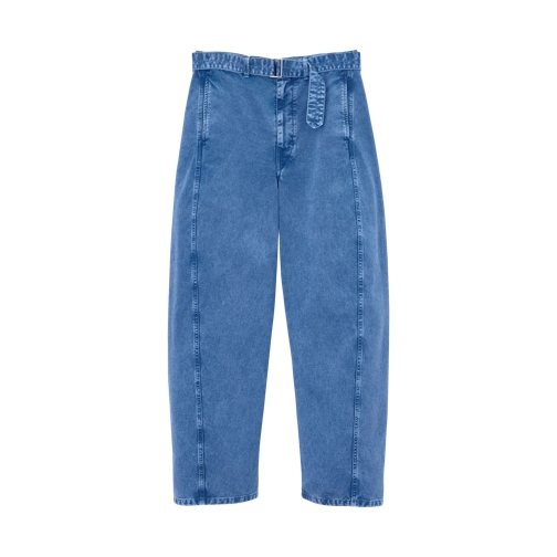 Lemaire Lemaire PA326 LD1007  BL765 DENIM SNOW BLUE  BL765 DENIM SNOW BLUE  BL765 Pantaloni