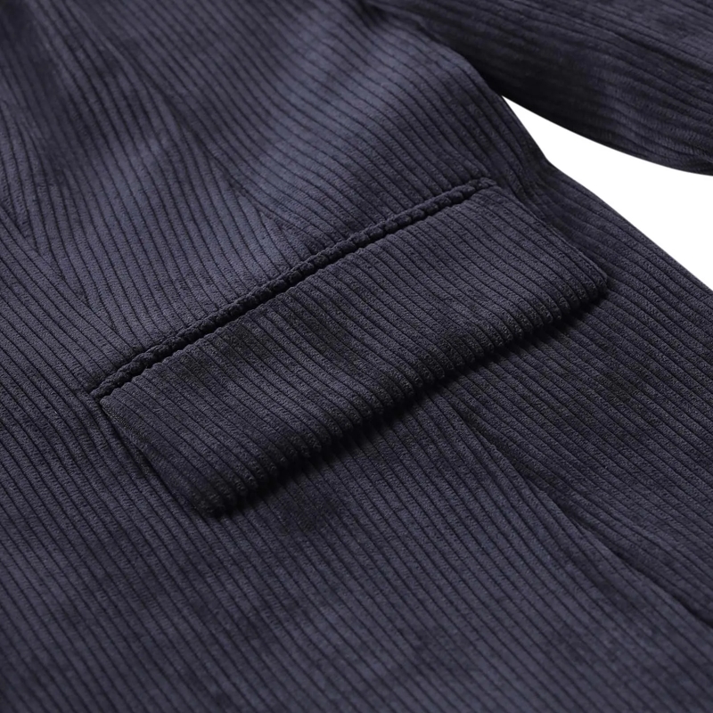 Luisa Cerano Blazer Blazer aus Cord dunkelblau(Image 4)