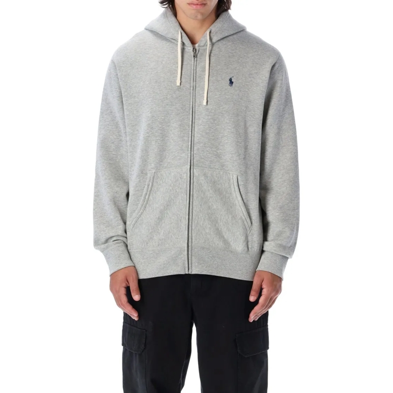 Polo Ralph Lauren  Classic Zipped Hoodie Grey