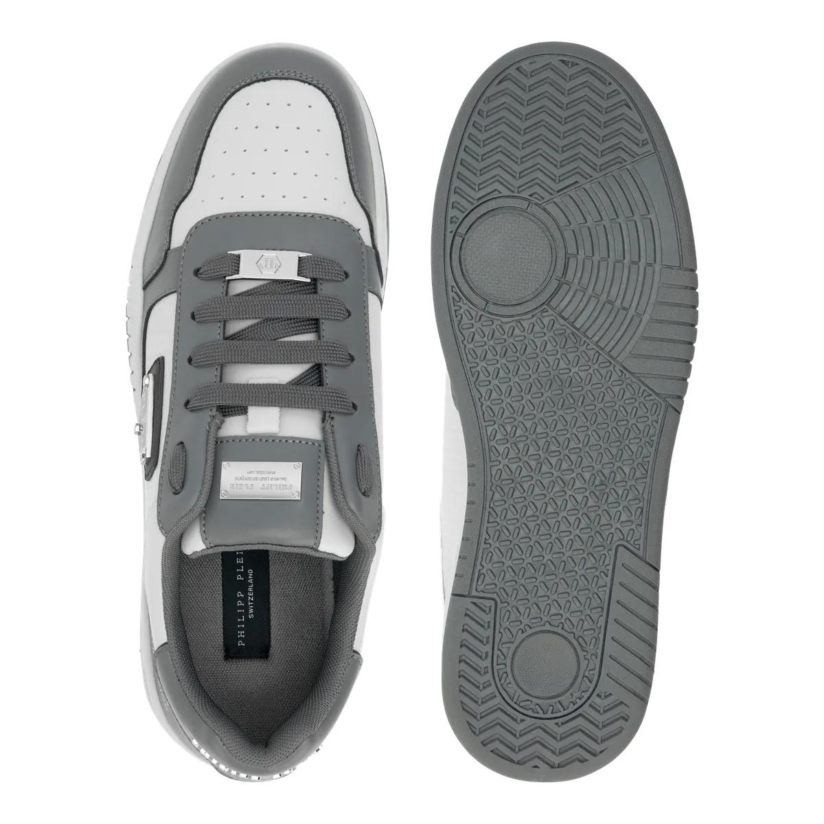 Thumbnail - Philipp Plein Low-Top Sneaker - Lo-Top Turnschuhe Street - Gr. 45 (EU) - in Grau - für Damen