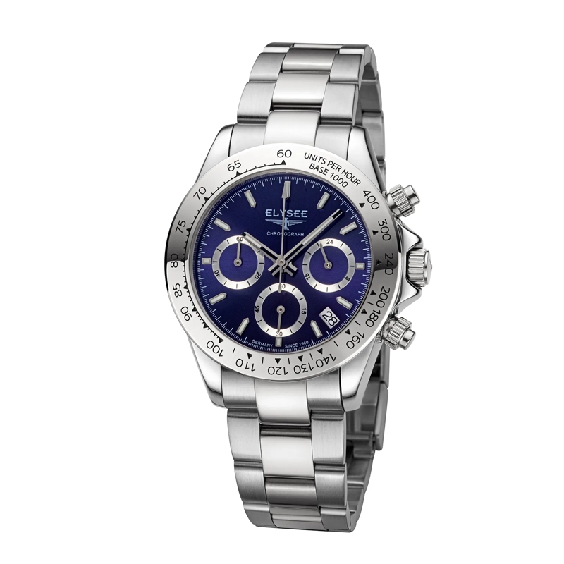 Elysee Automatikuhr SPORT  CHRONO. blau