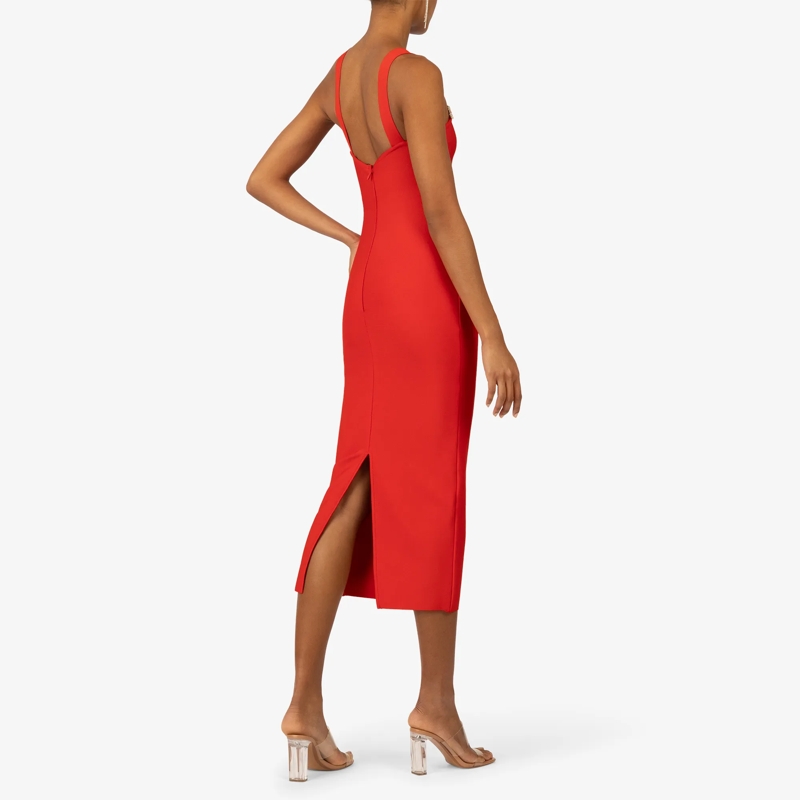 Kraimod Midikleid Bandagekleid rot(Image 10)