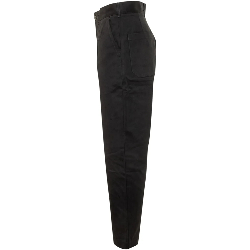 Studio Nicholson Chino Studio Nicholson Pantaloni Neri Dritti schwarz(Image 3)