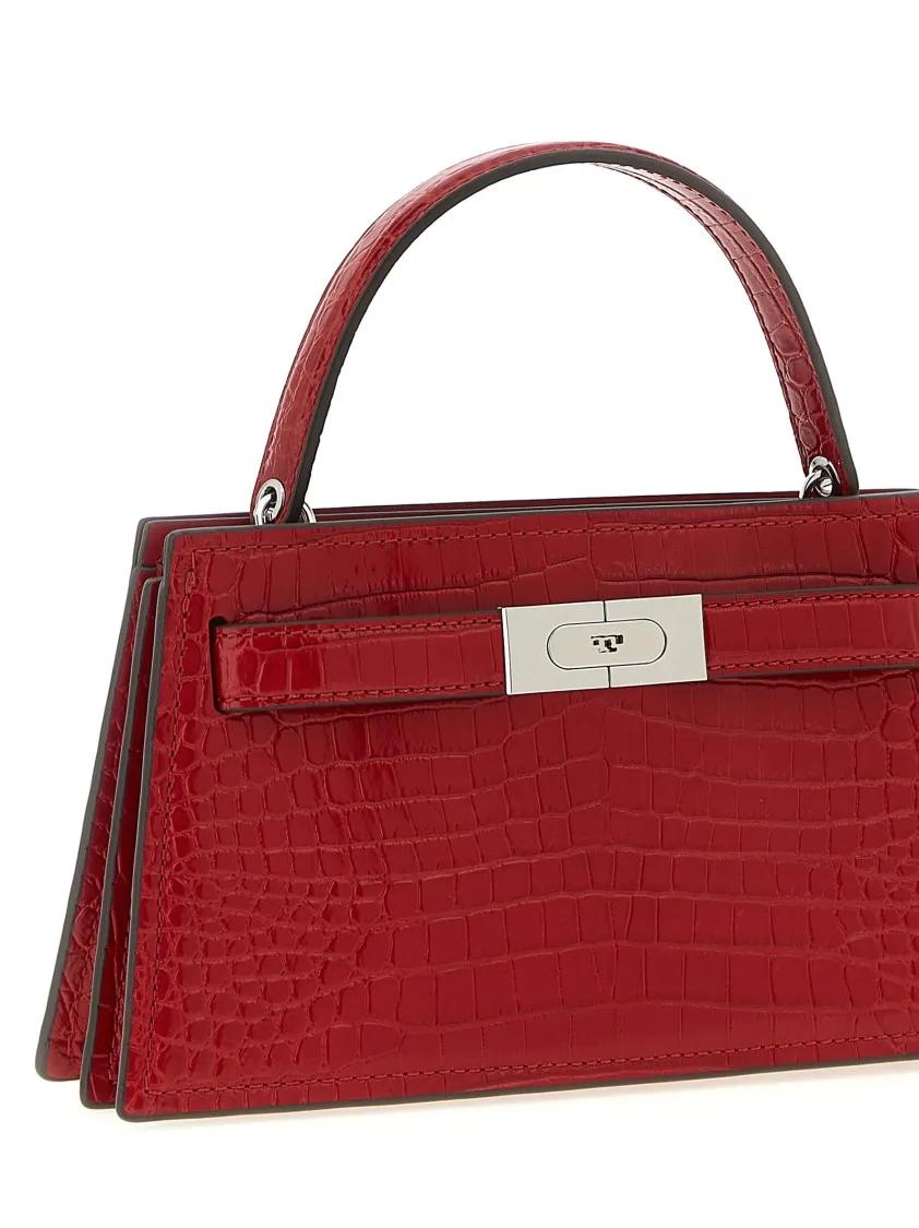 TORY BURCH Hobo bags 'Petite Lee Radziwill' Handbag in rood