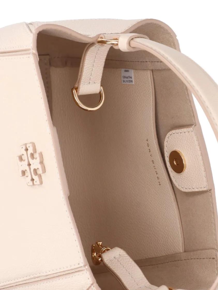 TORY BURCH Hobo bags Small Pouch Shoulder Bag With Adjustable Strap in beige