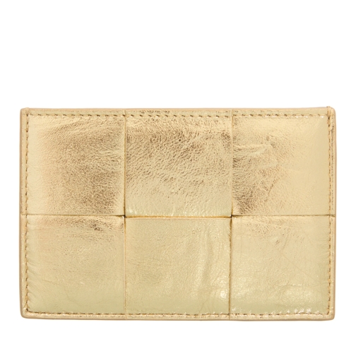 Bottega Veneta Kaartenhouder Cardholder Laundry Gold