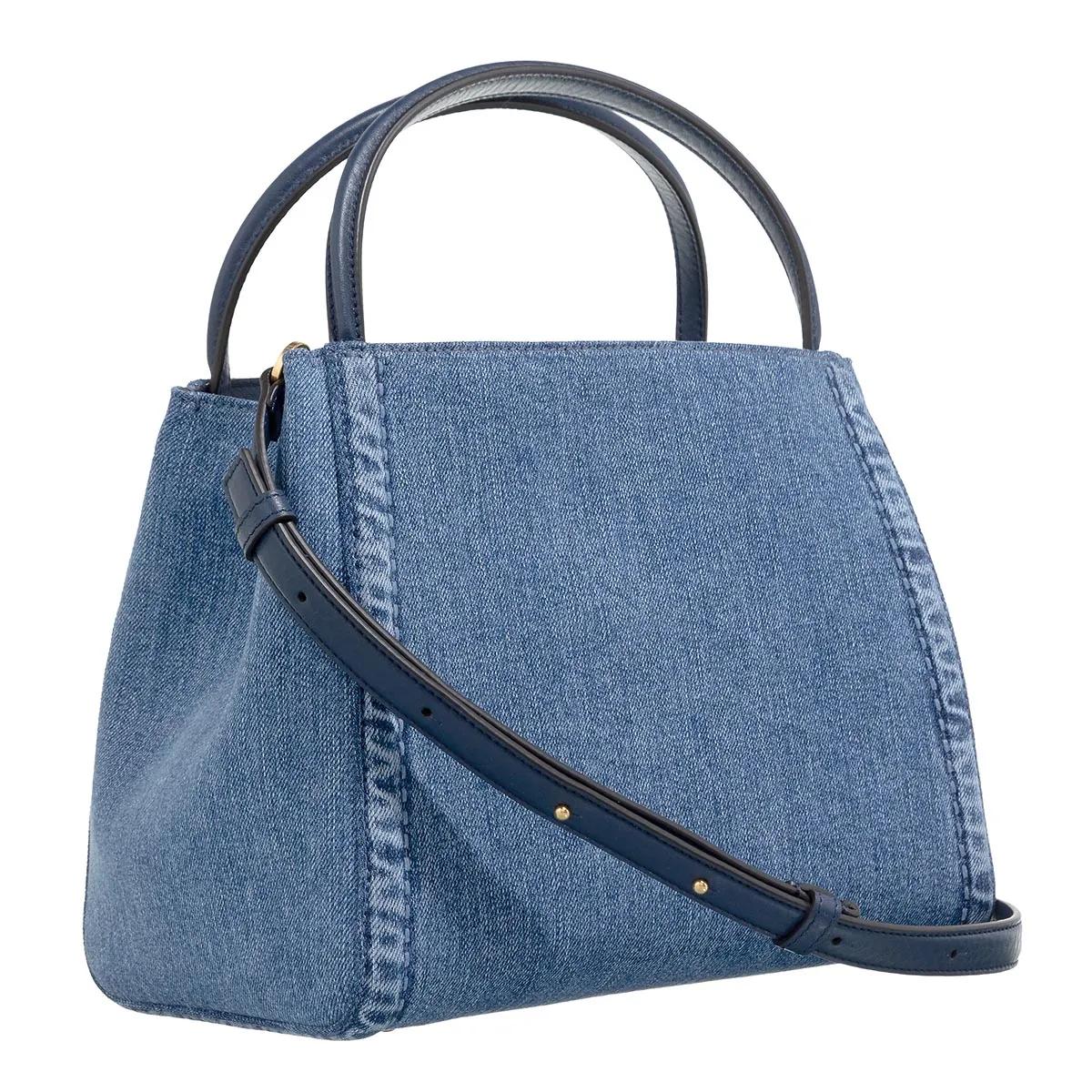 Valentino Garavani Shoppers & Totes Double Hand Bag in blauw